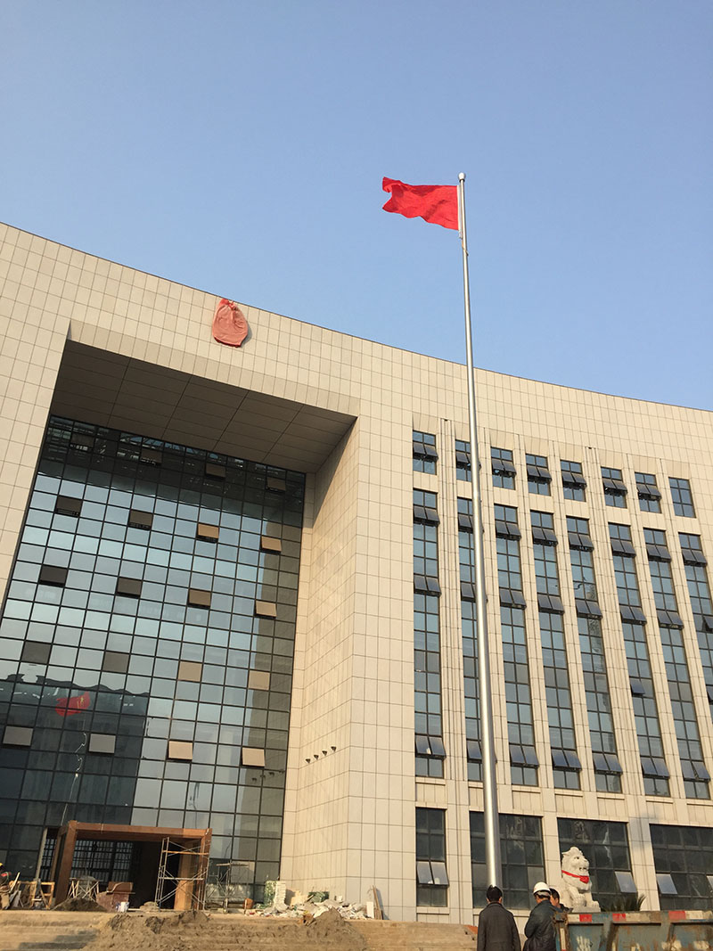 講話，國歌同步旗桿4