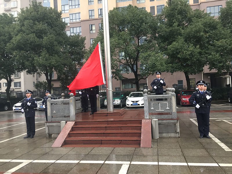 講話，國歌同步旗桿12